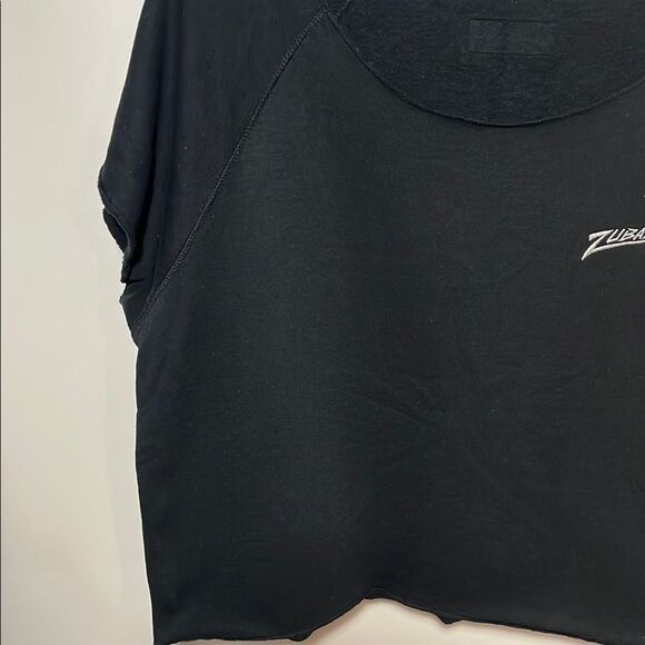 Zubaz oversized cropped style workout sweatshirt - Picture 3 of 10